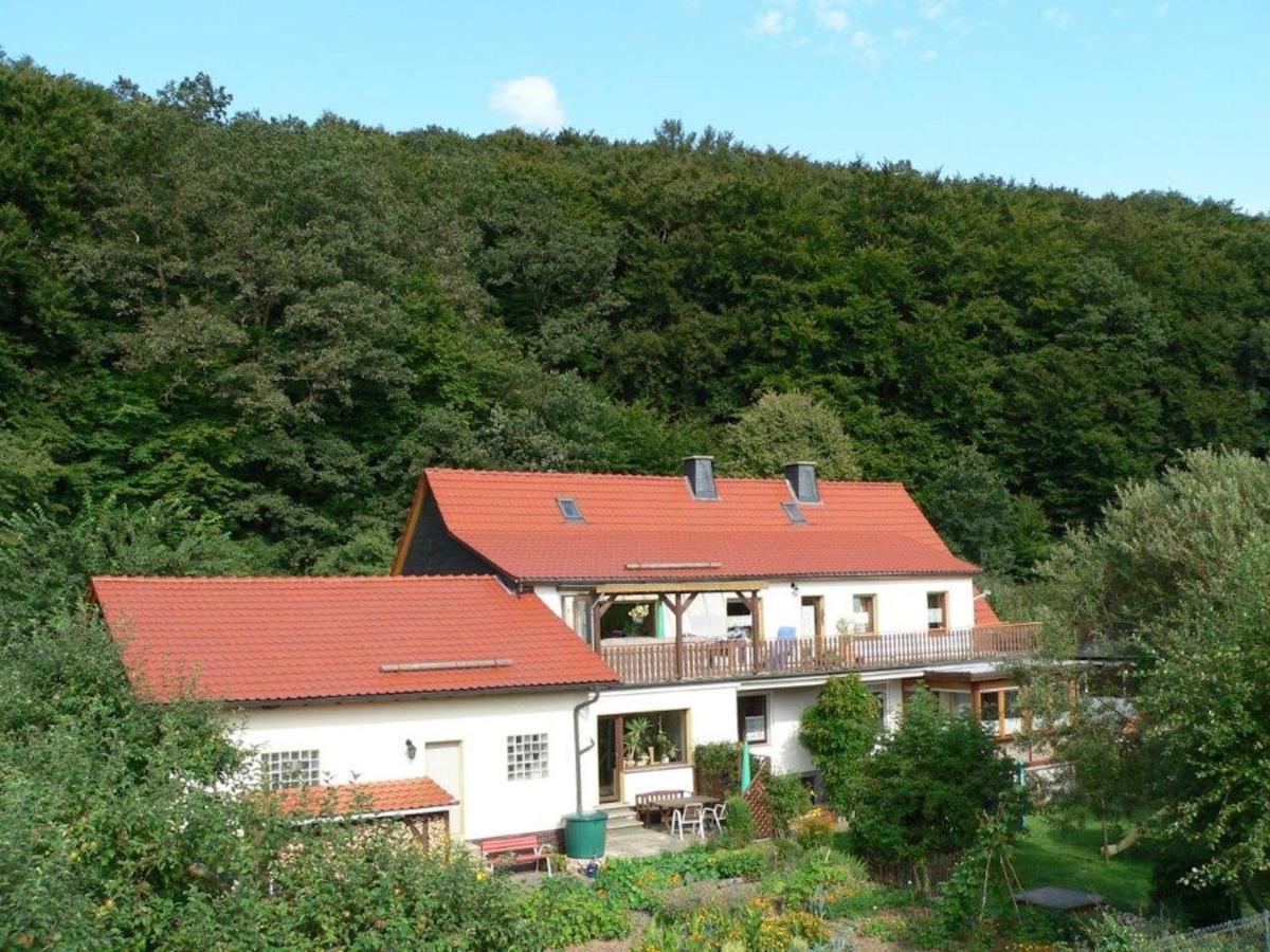 Quiet Holiday Home With Terrace Korbach Exteriör bild